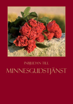 Minnesgudtjänst rosor